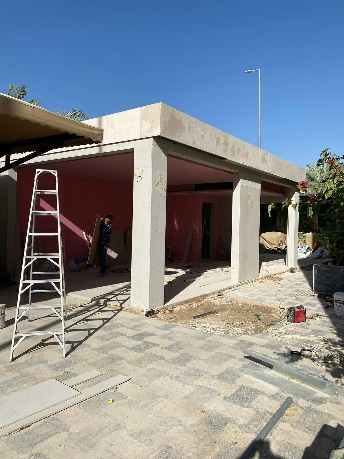 مقاول بناء ملاحق واستراحات خارجية بجميع أنواعها في الرياض 