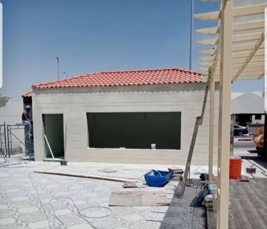 مقاول بناء ملاحق من الساندويتش بانل وأسمنت بورد بالسعوديه 