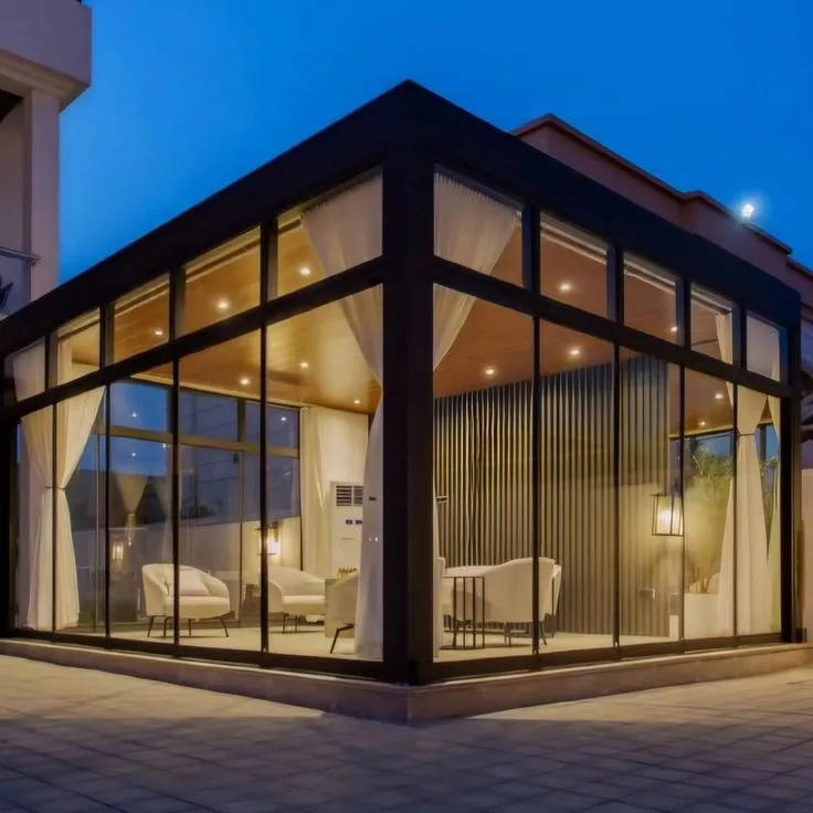 مقاول بناء ملاحق زجاجية في المملكةالعربيةالسعودية 