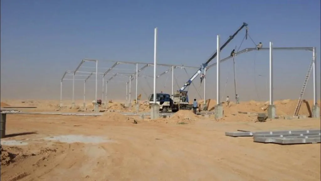 تصنيع هناجر بالرياض