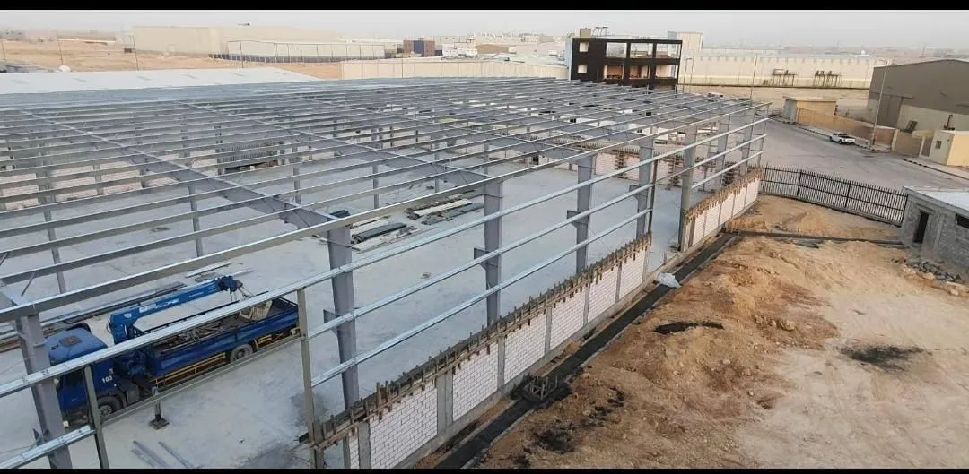 مقاول تركيب وتصنيع وتوريد هناجر في المملكةالسعودية