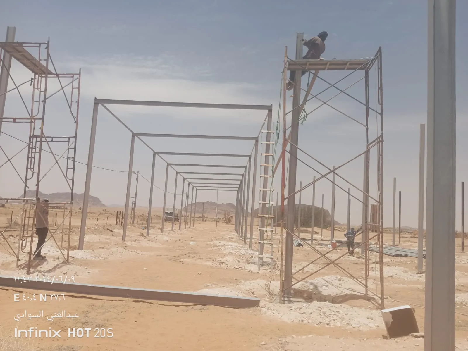 مقاول تركيب وتصنيع وتوريد هناجر في المملكةالسعودية