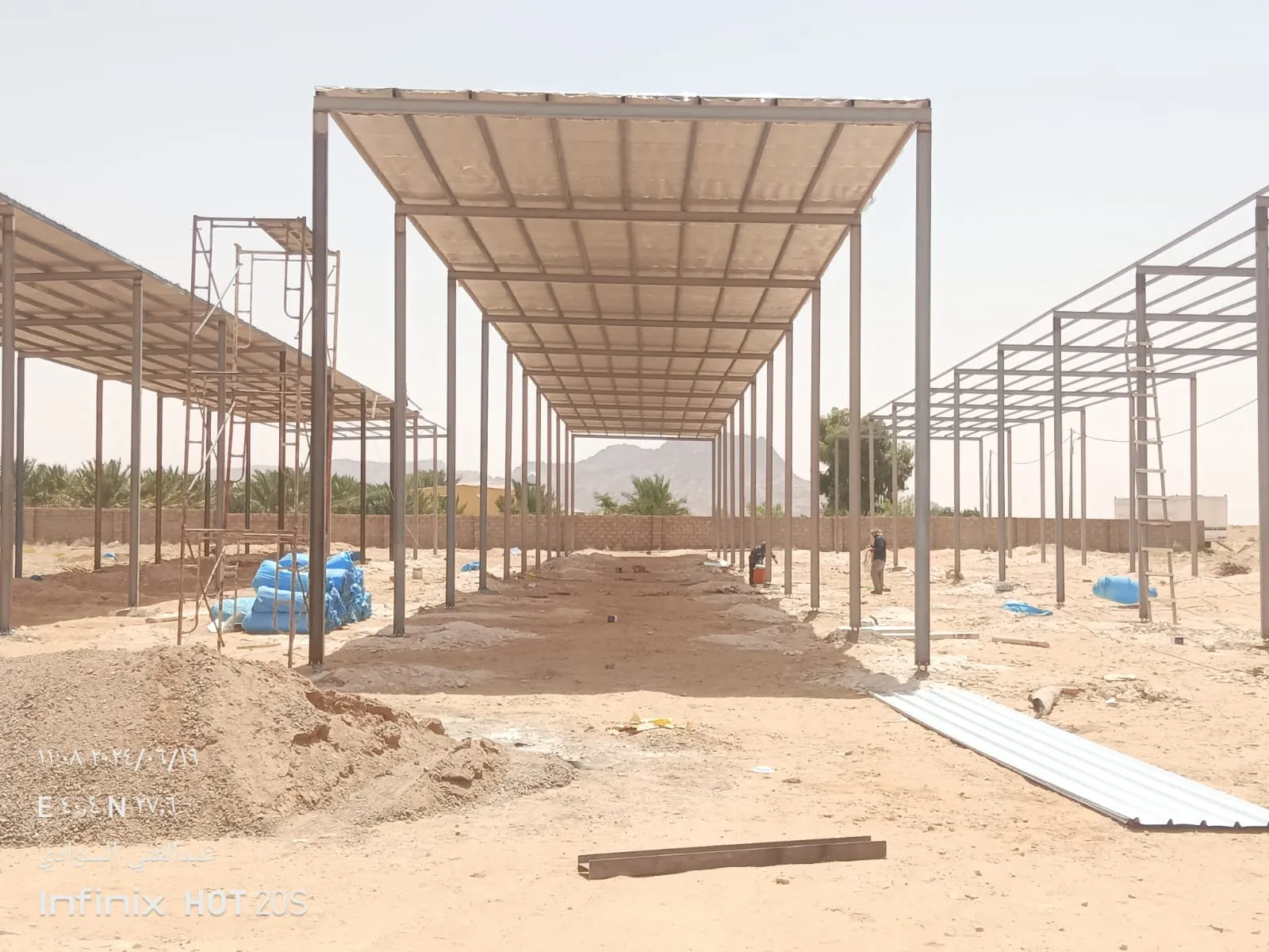 مقاول تركيب وتصنيع وتوريد هناجر في المملكةالسعودية