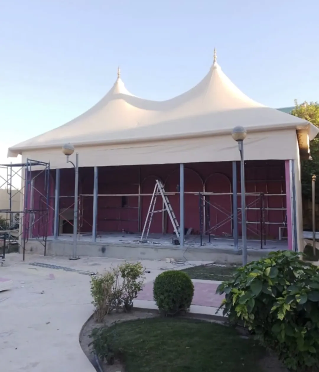 مقاولات عامة لبناء ملاحق خارجية في المملكة السعودية 