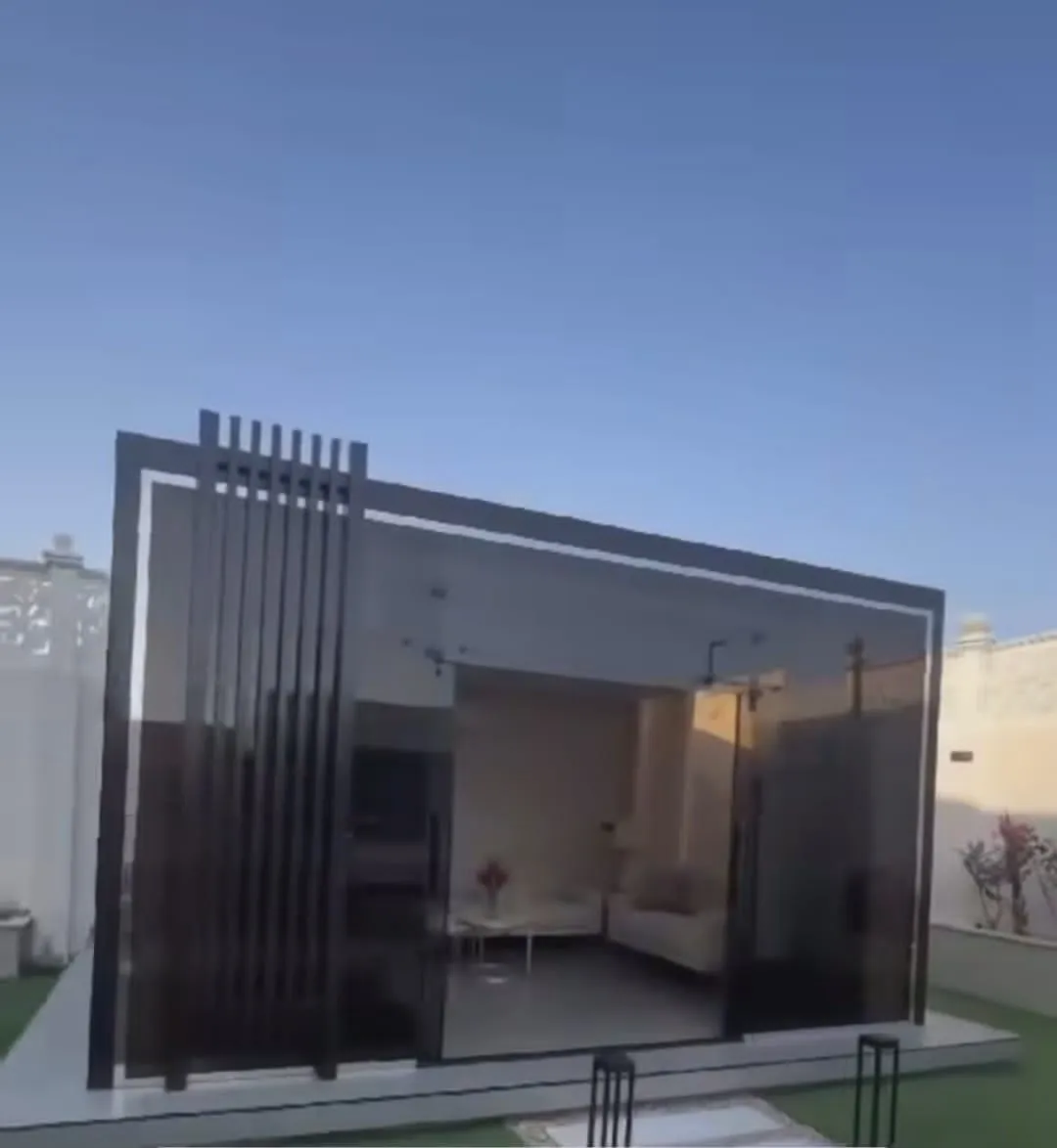 مقاول لبناءمجالس زجاجية في المملكة العربية السعودية 