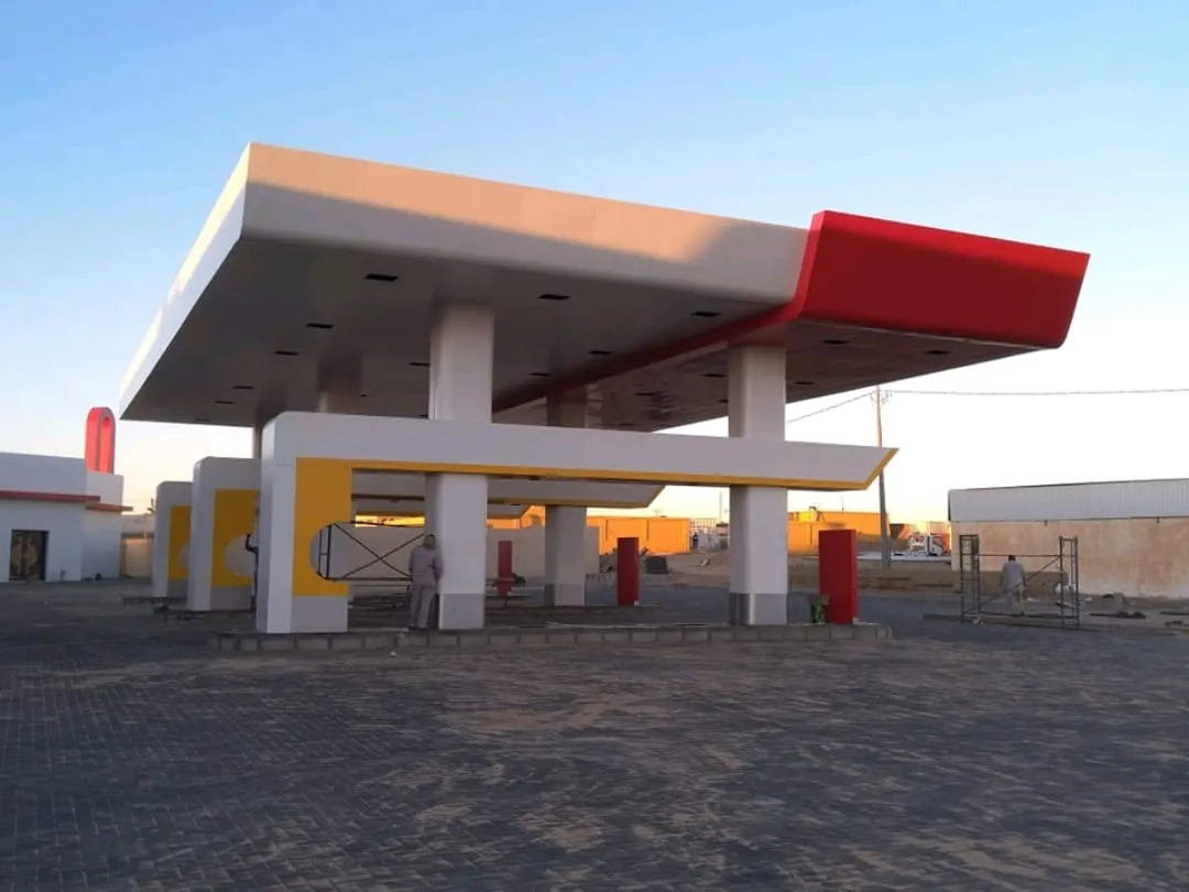 مقاول بناء محلات تجارية ومحطات وقود بالمملكة العربية السعودي