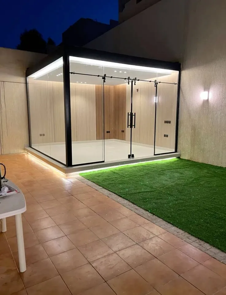 مقاول بناء ملاحق زجاجية في المملكةالعربيةالسعودية